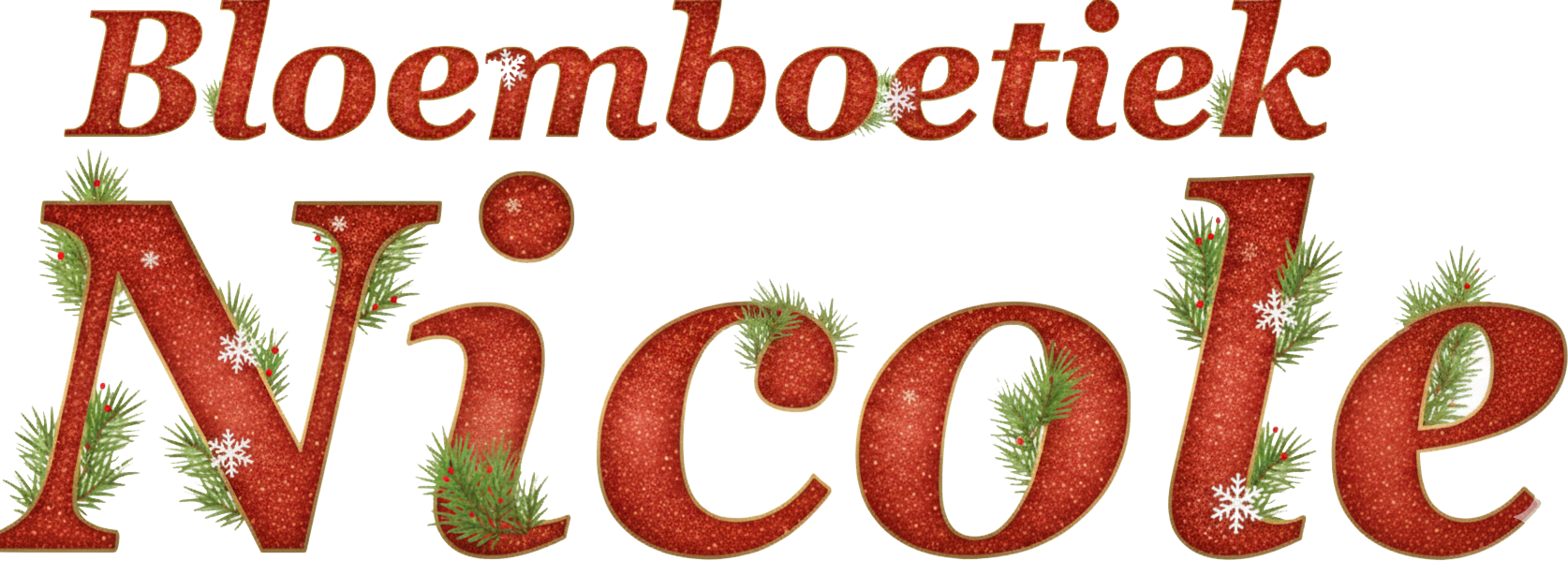 Bloeboteik Nicole Christmas Logo